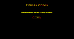 Desktop Screenshot of fitnessvideos.us
