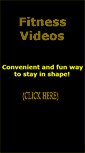 Mobile Screenshot of fitnessvideos.us